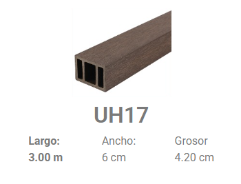 UH17 – Viga estructural