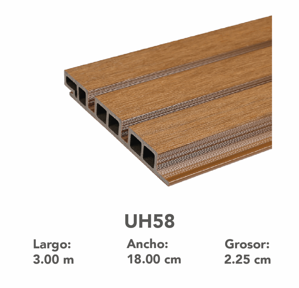 UH58 – Revestimiento tipo duela