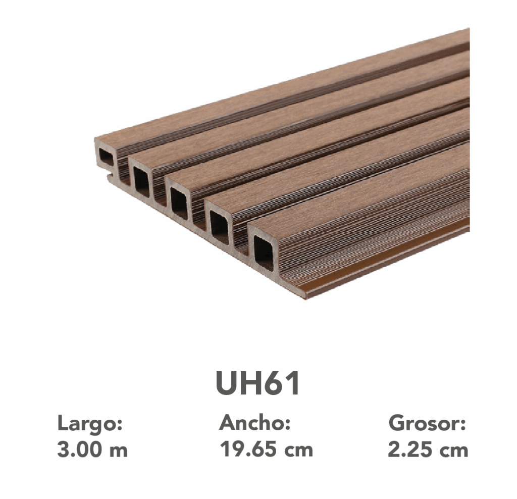 UH61 – Revestimiento tipo duela