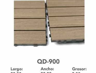QD 900 – Deck en piso